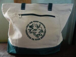 TGWA Canvas Zipper Tote