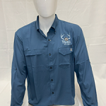 HUK Tide Point Long Sleeve Shirt Saragasso Sea